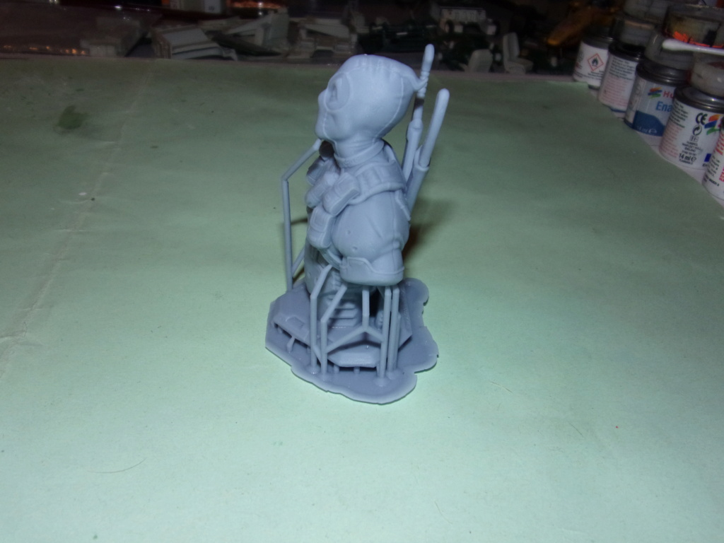 Deadpool - buste - impression 3D 106_1688