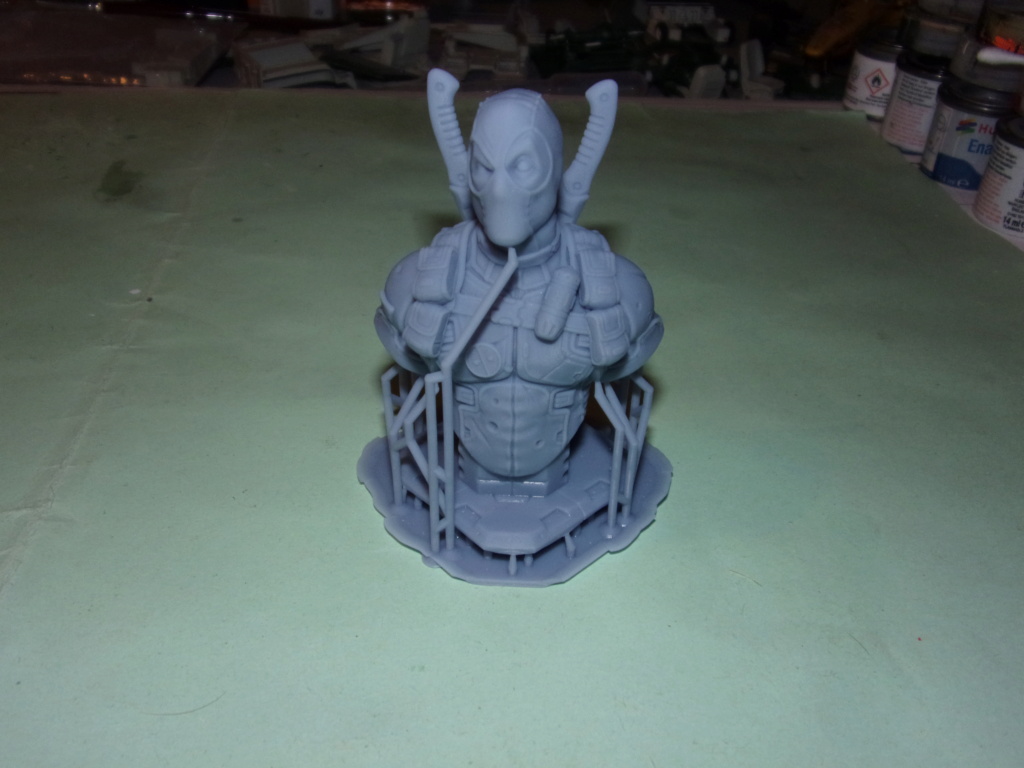 Deadpool - buste - impression 3D 106_1689