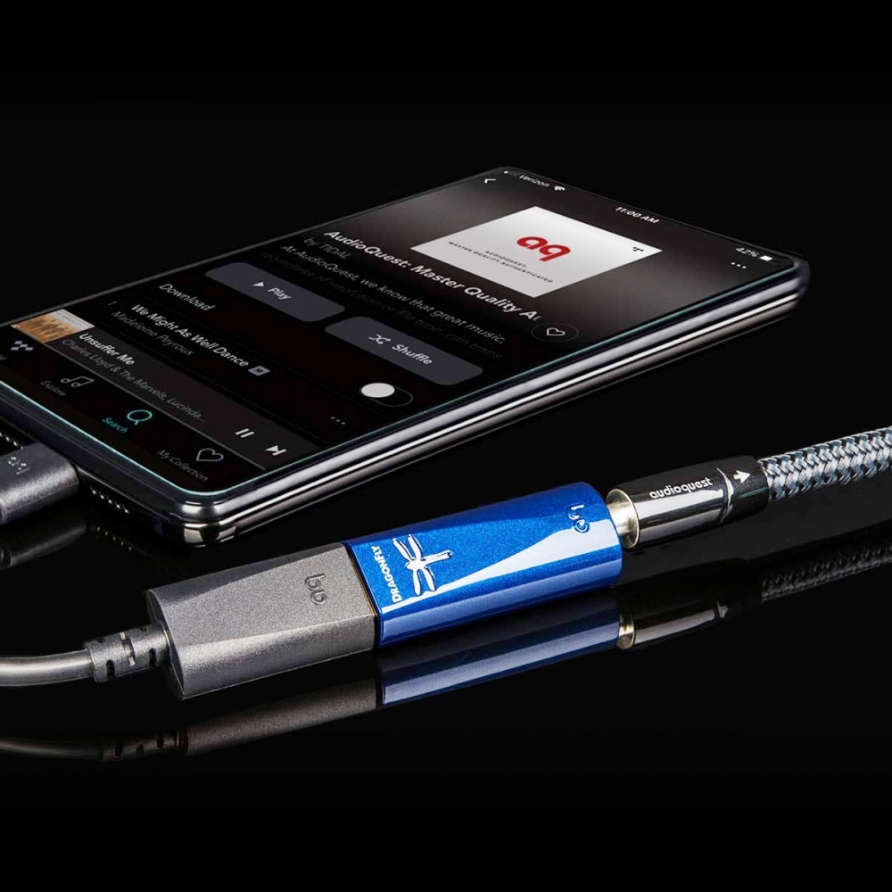 Audioquest Dragonfly Cobalt USB DAC + Preamp + Headphone Amp Es_aud11