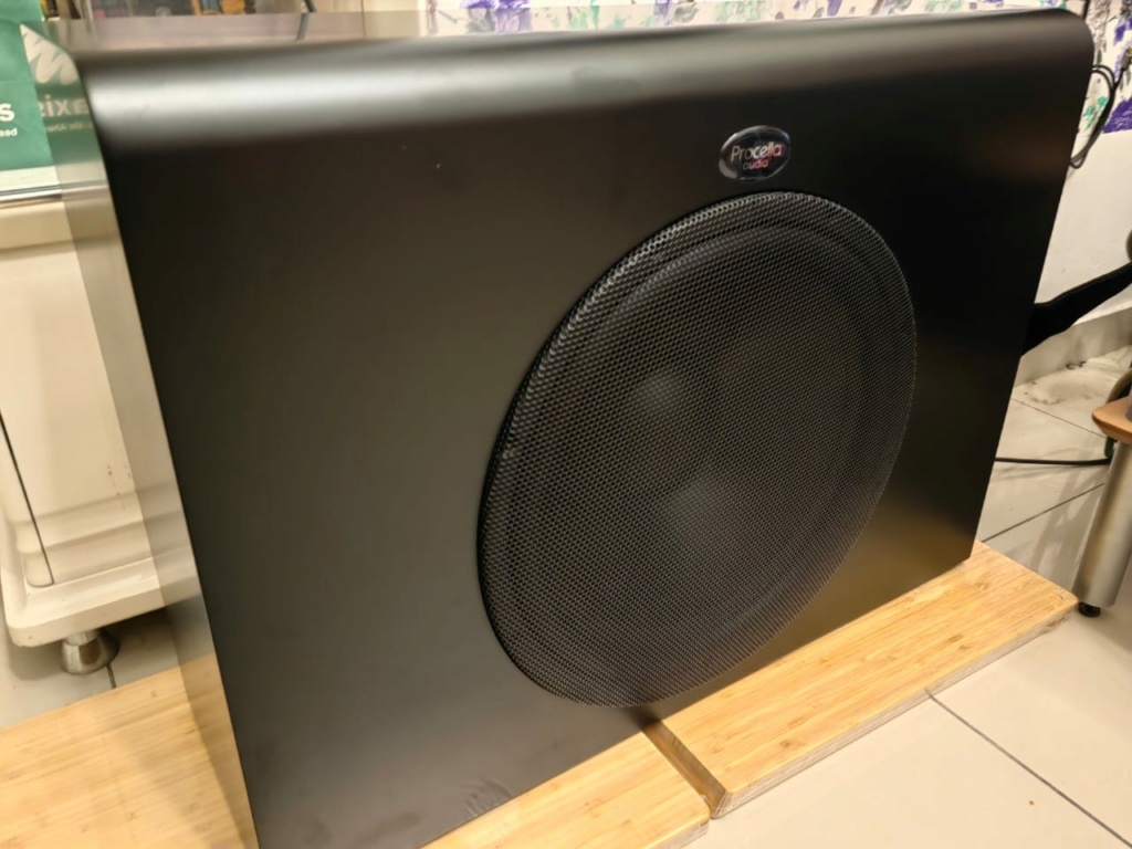 Procella Audio 15 Inches Subwoofer from Sweden Fnt1mx10