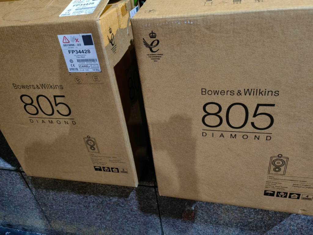 Bowers & Wilkins B&W 805 Diamond Series Speakers-Brand New Condition & Complete Set Img-2043