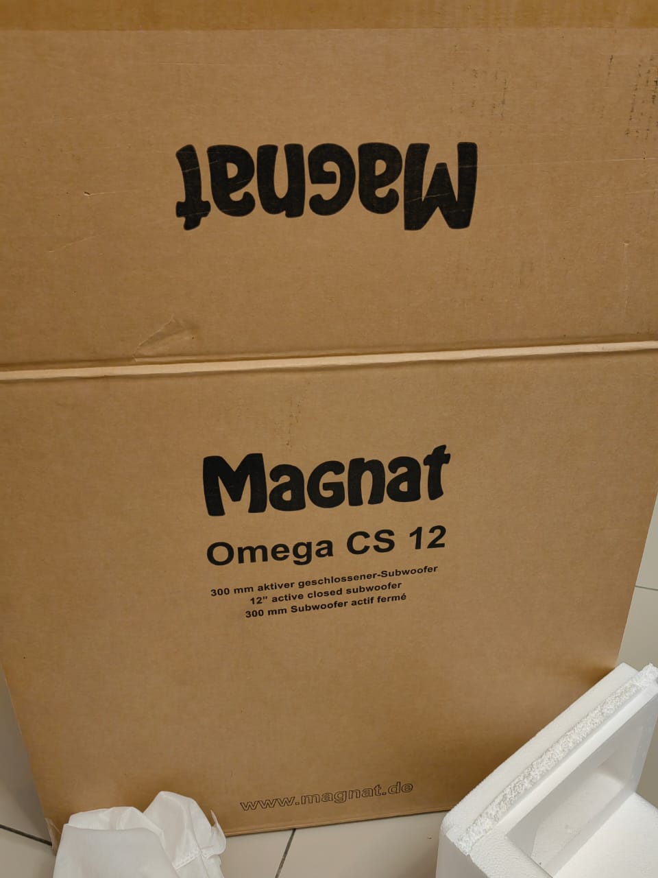 Magnat Omega CS 12 Active Subwoofer Sealed Box 12 Inches-Lightly Used Img-2052