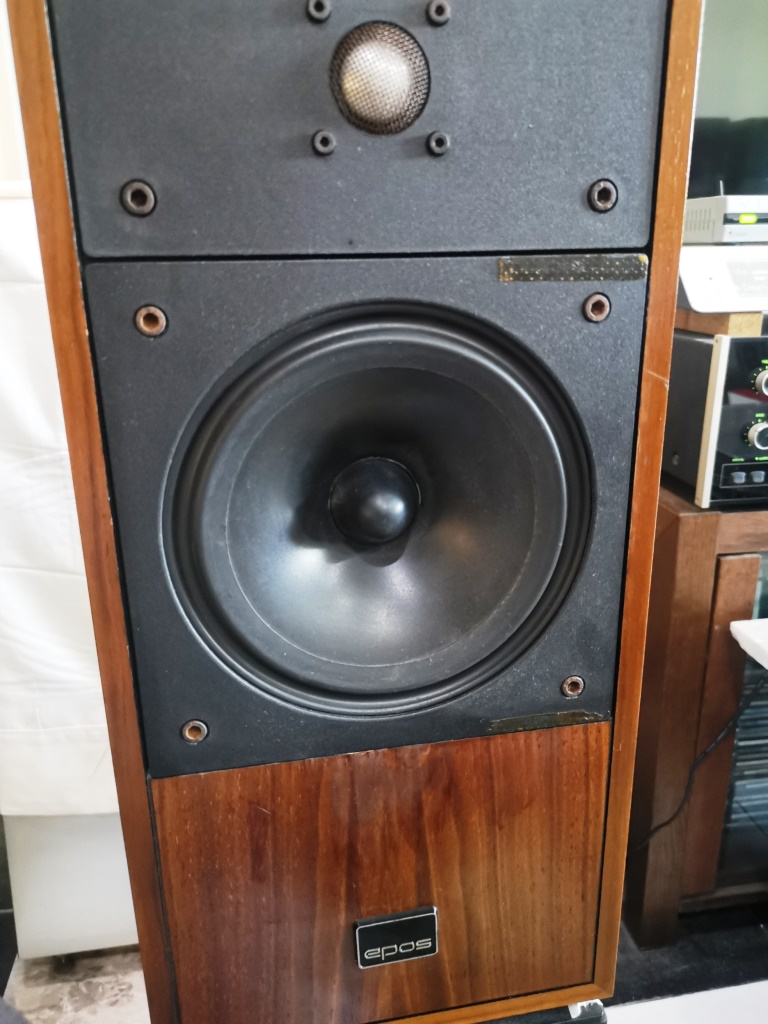 Epos ES14 Biwire Hifi Speaker (England Hand Made) With Original Stands Img_2134