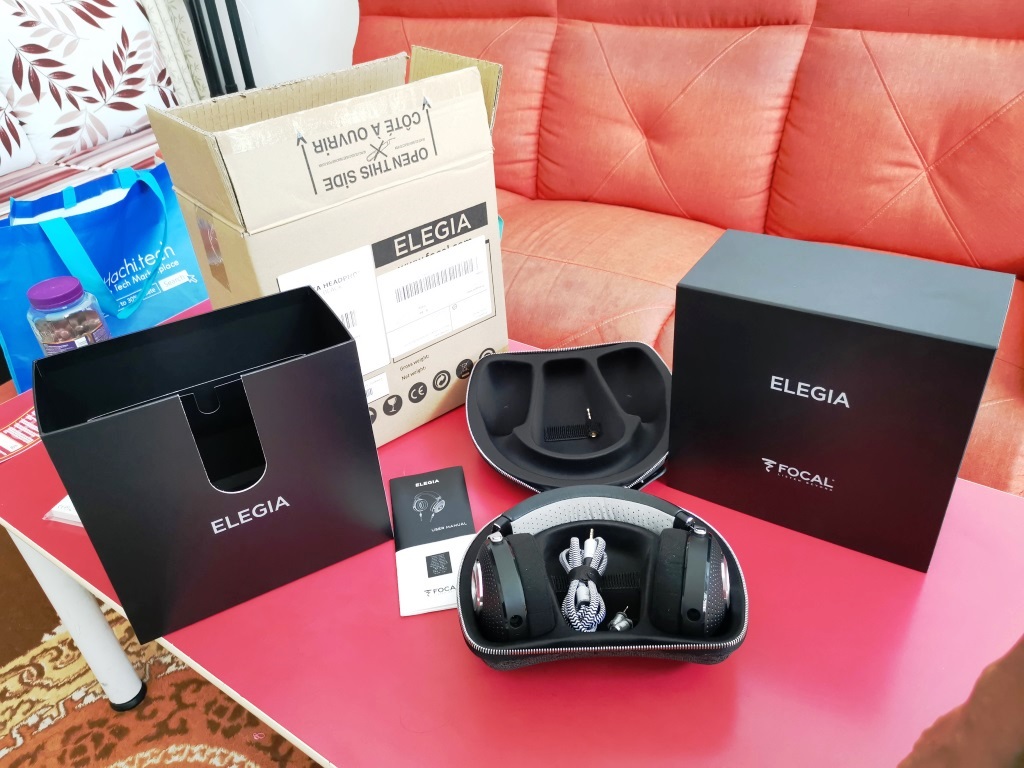 Used Focal Elegia Headphone-Made in France New Condition Complete Set-Sold Img_2185