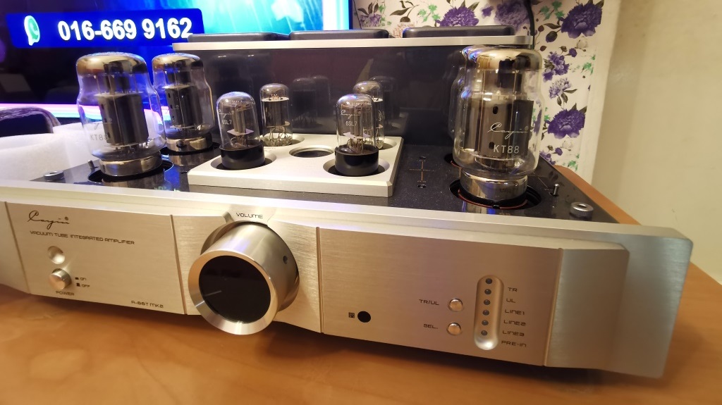 Powerful Cayin Tube Amp A-88t-MK2 With Warranty, Still In New Condition, Complete Set With Upgraded Tubes & Fuse-Sold Img_2192