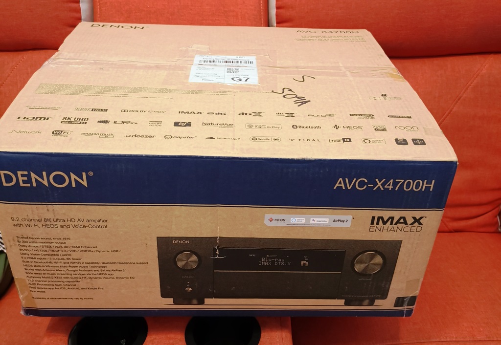 Used Denon 4700-H AV Receiver-Complete & Brand New Condition-Sold Img_2230