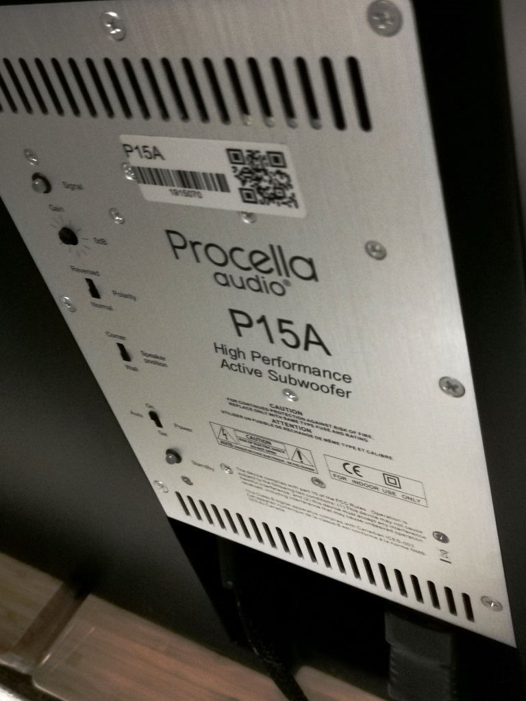 Procella Audio Made in Sweden High-End 15 Inches Subwoofer for Both Music & AV Use-Complete Inside Box Brand New Condition-Sold Img_2316