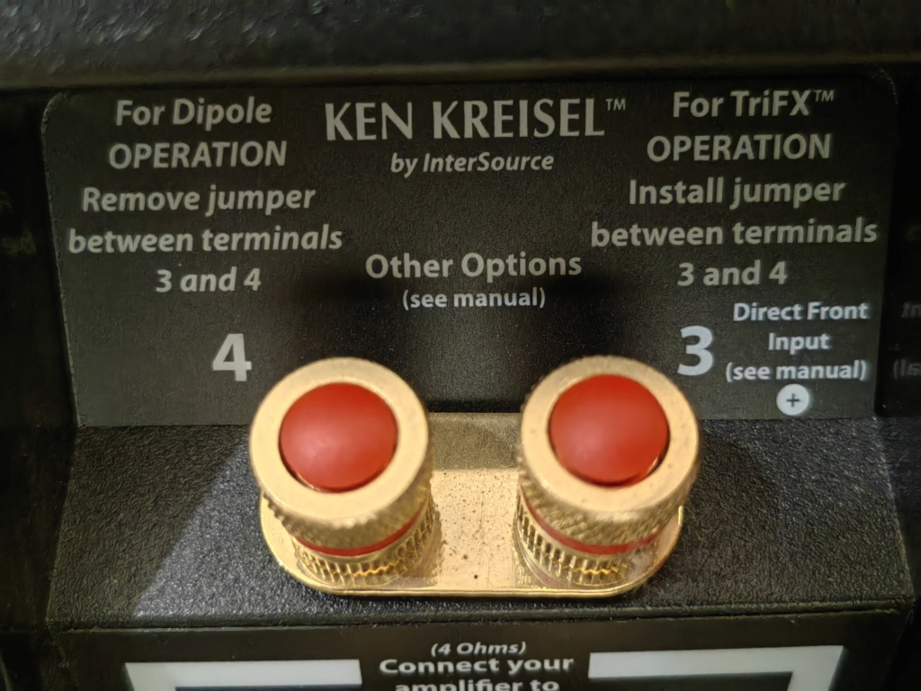 Ken Kreisel Quattro TriFX Surround Speakers-Used Img_2406
