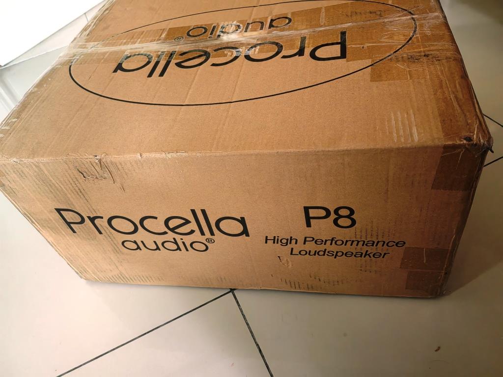 Procella P8 Centre Speaker New MK2 Version (Made in Sweden)-Brand New Inside Box Img_2430