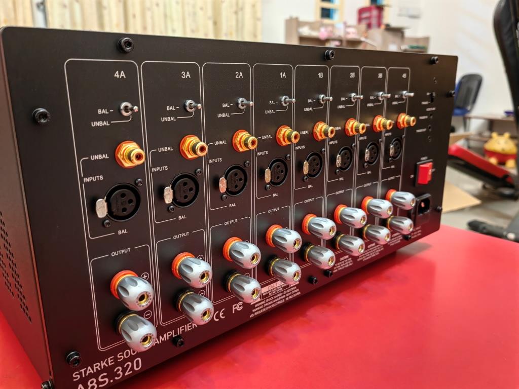 Starke Sound A8S.320 (Class A, A/B) 8 channels power amplifier (used in new condition) Img_2449