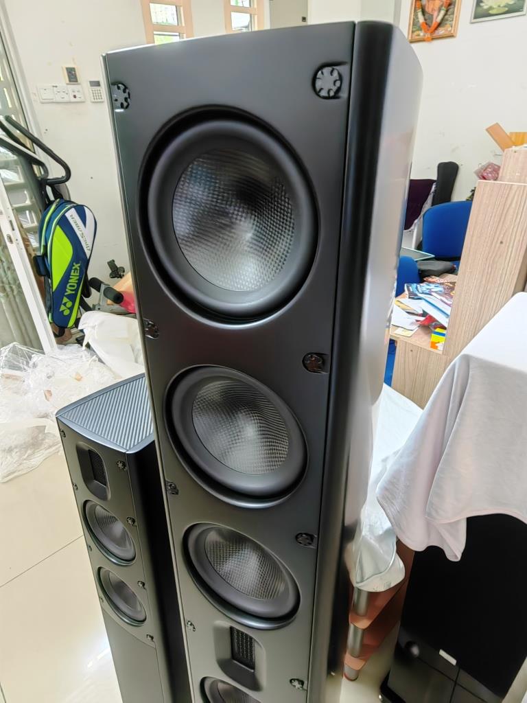 Used pair of flagship Scansonic (Raidho) MB6 speaker, handcrafted and made in Denmark. Img_2502