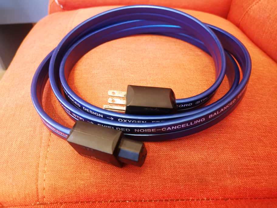 US Made Wireworld High End Power Cable for AV Hifi Use-2 Meters Long-Sold Whats140