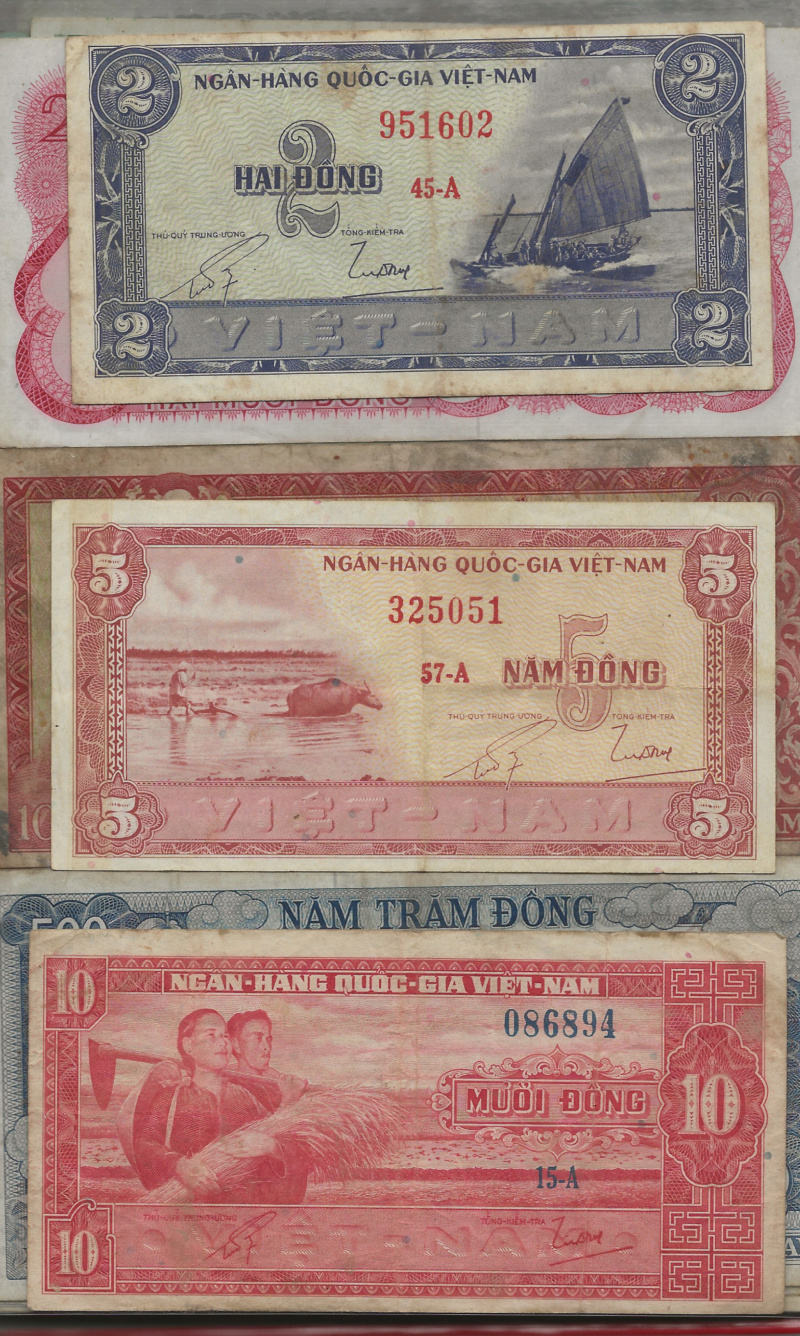 Collection Billets Indochine Vietnam Cambodge 44371210