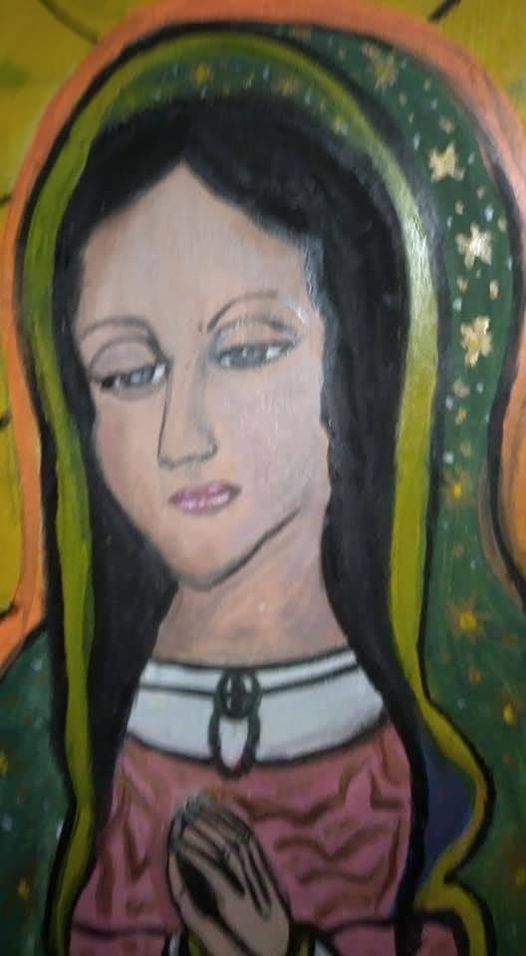 Virgencitade Guadalupe (pintura acrílica en madera) Virgen17