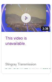 this video is unavailable. ? Sans_t18