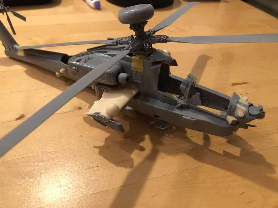 [Hasegawa / Isracast transkit] AH-64D SARAF - 1/48 13977911