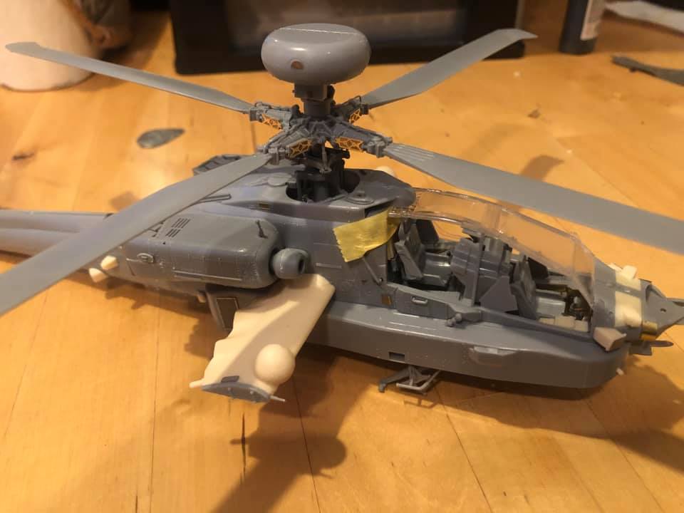 [Hasegawa / Isracast transkit] AH-64D SARAF - 1/48 14167010