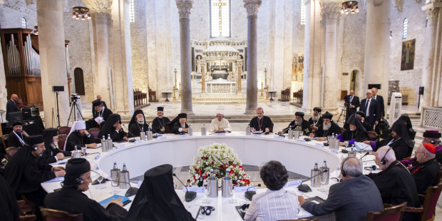 Le pape invite les responsables chrétiens d’Orient à prier : 112