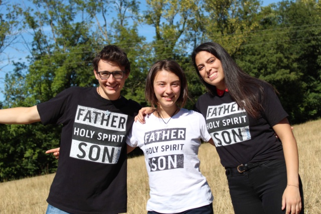 Marque de T-shirt chrétiens "Trinité" pour l'évangélisation  1176