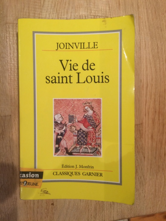 La vie de Saint Louis par Joinville - Classiques Garnier 36a51010