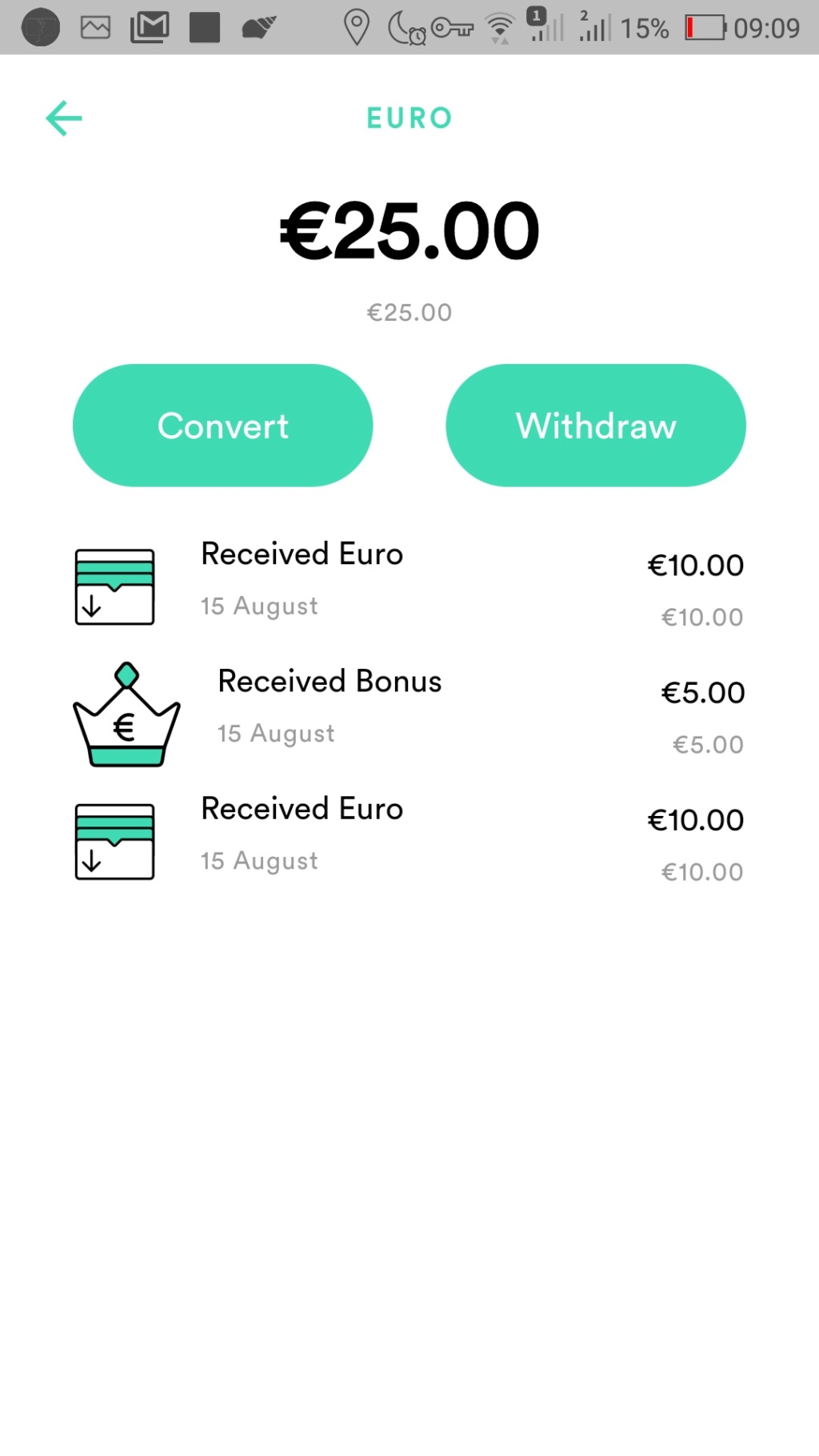 Oportunidade [Provado] Change - Ganha 10€ na tua primeira transacção - (ganhei 20€) Screen54