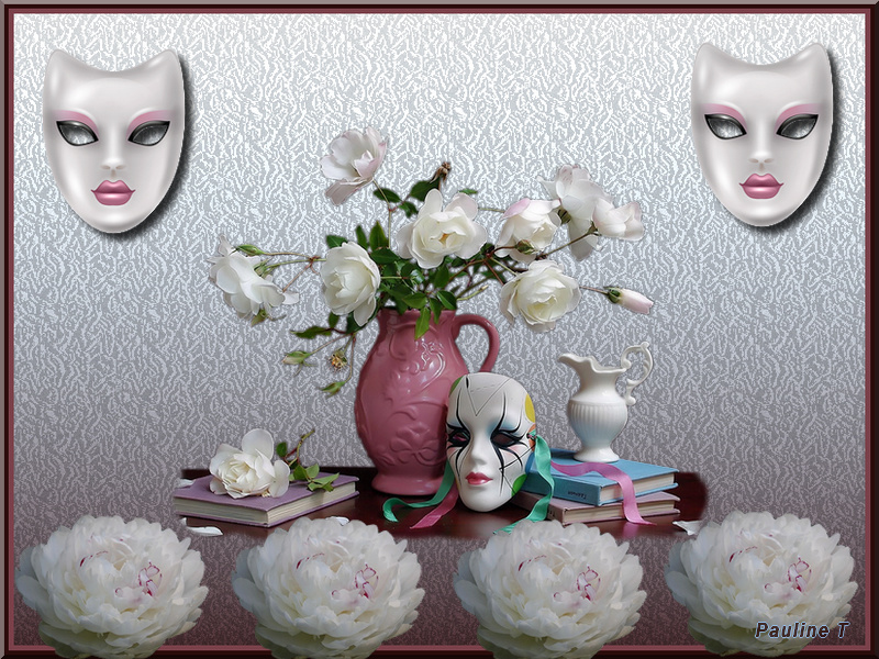 Défi du 3 Avril / Vase fleurs,masque, livres... Sans_t27