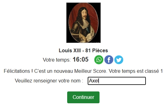 Les Rois - Louis XIII Axe10