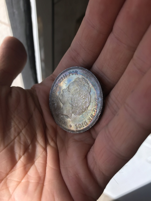 5 pesetas 1894 Alfonso XIII  Img_2611