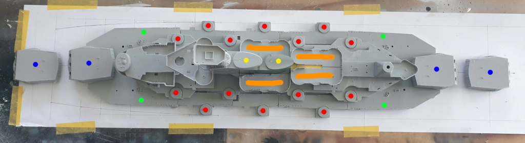 [Uchronie] USS Lake Michigan [base Iowa Trumpeter 1/200°] de hibikitokay - Page 2 20210412