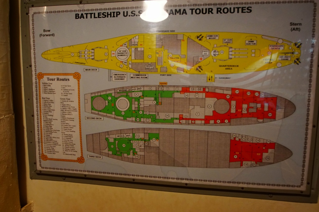 Visite du cuirassé USS Alabama à Mobile Dsc03710