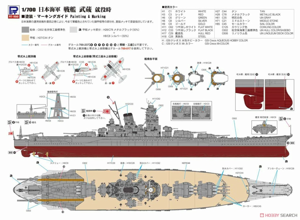 Quelles sont les différence entre Yamato et Musashi ? Peintu11