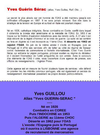 Yves Guérin-Sérac, de l’OAS à l’agence subversive Aginter Press Yyyyyy12