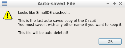 Save after App crash  Autoba10