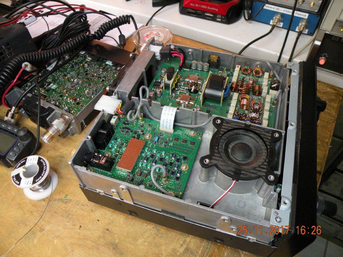 Modification ICOM IC-7300  modifier l’étage ALC Dscn0111