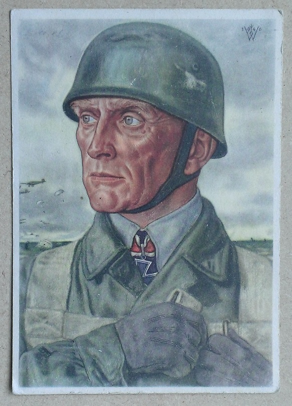 Carte postale Fallschirmjager 1941 Wp_20359
