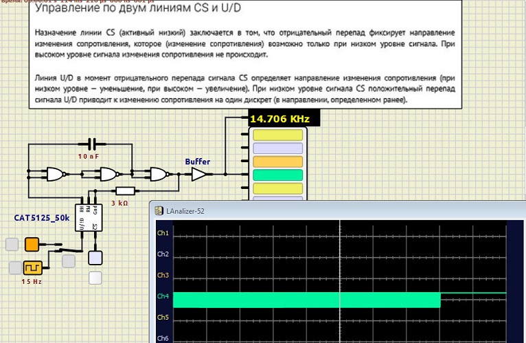 Pulse generator with ramp frequency from max. to min. and vice versa 2023-068