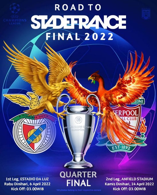 Champions League 2021/22 » Viertelfinale » 05.04.2022 21:00 Uhr » SL Benfica - FC Liverpool - Seite 2 34310