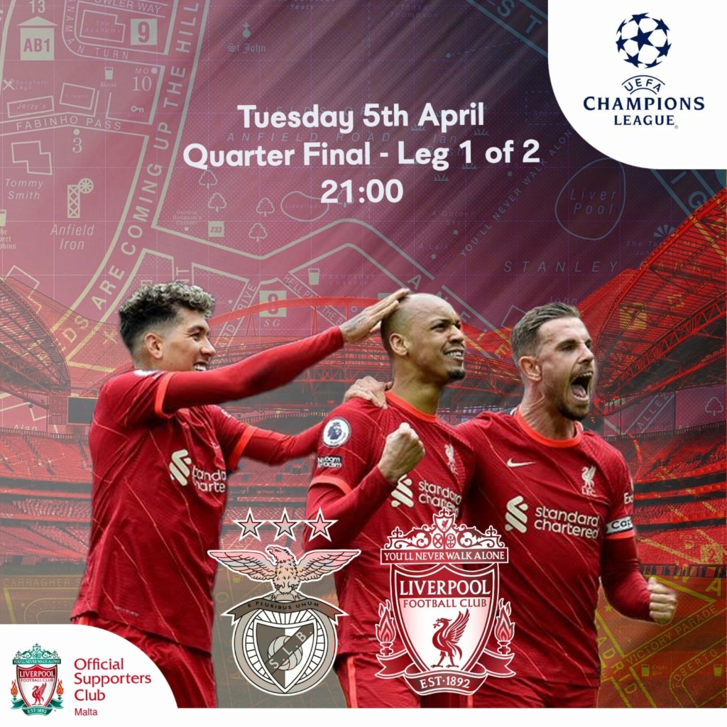 Champions League 2021/22 » Viertelfinale » 05.04.2022 21:00 Uhr » SL Benfica - FC Liverpool - Seite 2 34910