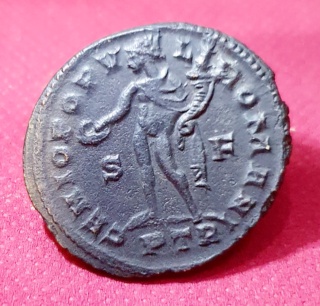Nummus de Galerio. GENIO POPVLI ROMANI. Trier 20230114