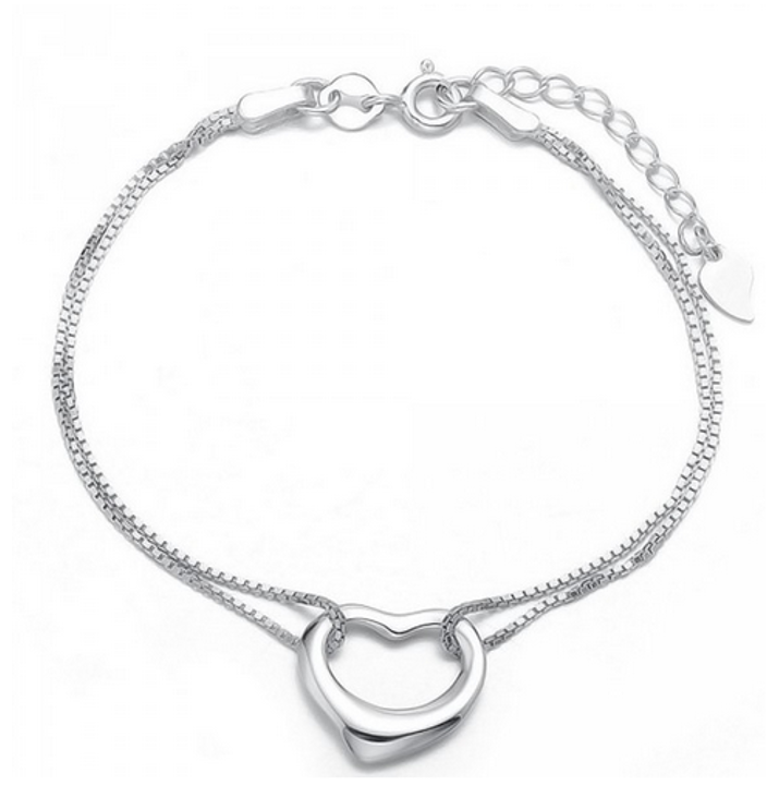 Chaine en argent/ cordon Bracel11