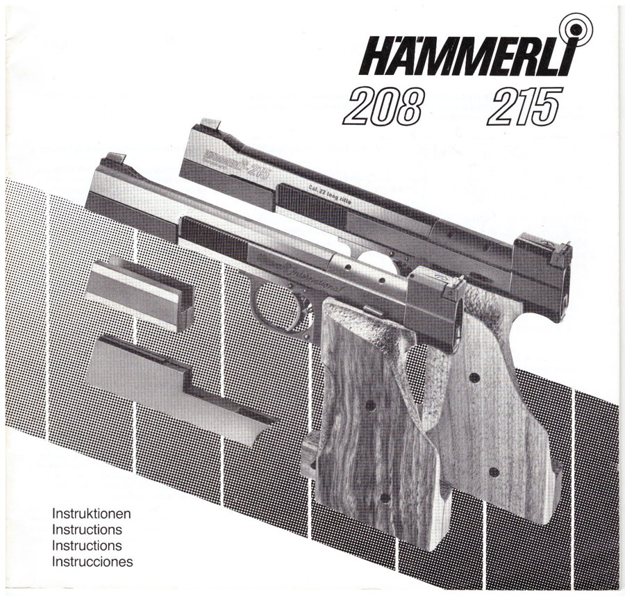 Hammerli International Trigger Instructions and Schematic 111