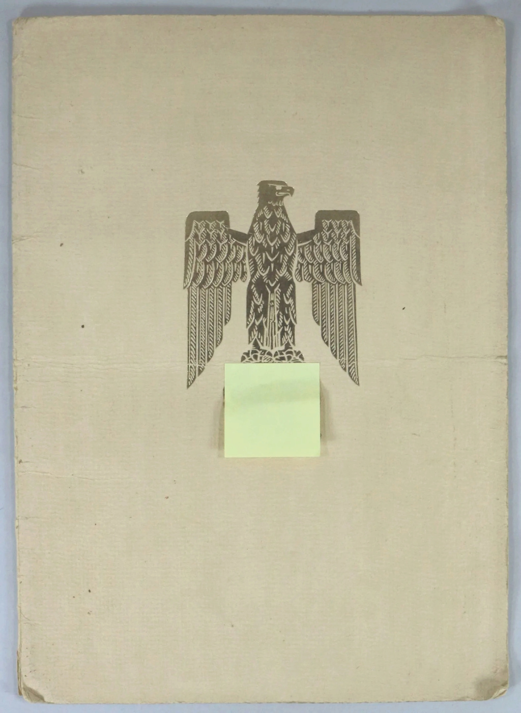 Document officiel chancellerie III Reich  Doc_ch10