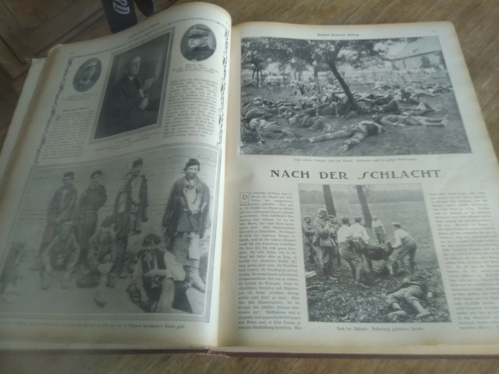 Trois tomes Berliner illustrirte Zeitung WW1 Img_3628