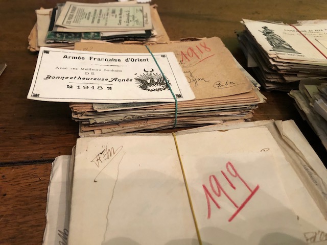 (E) 386 lettres et cartes  de guerre correspondance d'un poilu Thumb317