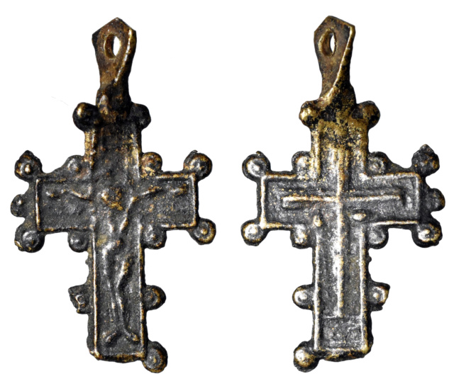 Crucifijo ortodoxo con varios pezuelos - OR024 Croix_11