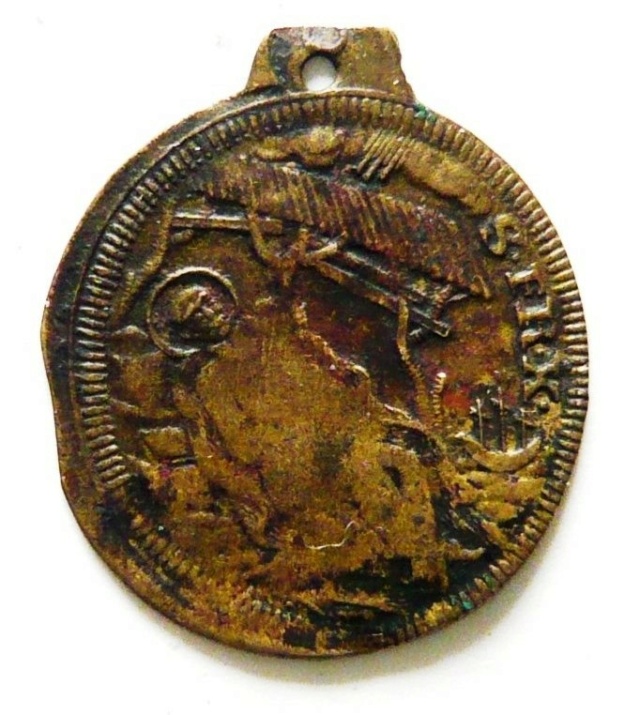javier - Medalla de San Ignacio de Loyola y San Francisco Javier St_fra17