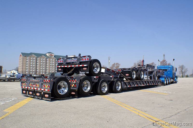 peterbilt et sa remorque de  Randy Supak (transport Novosad) Texas. 710