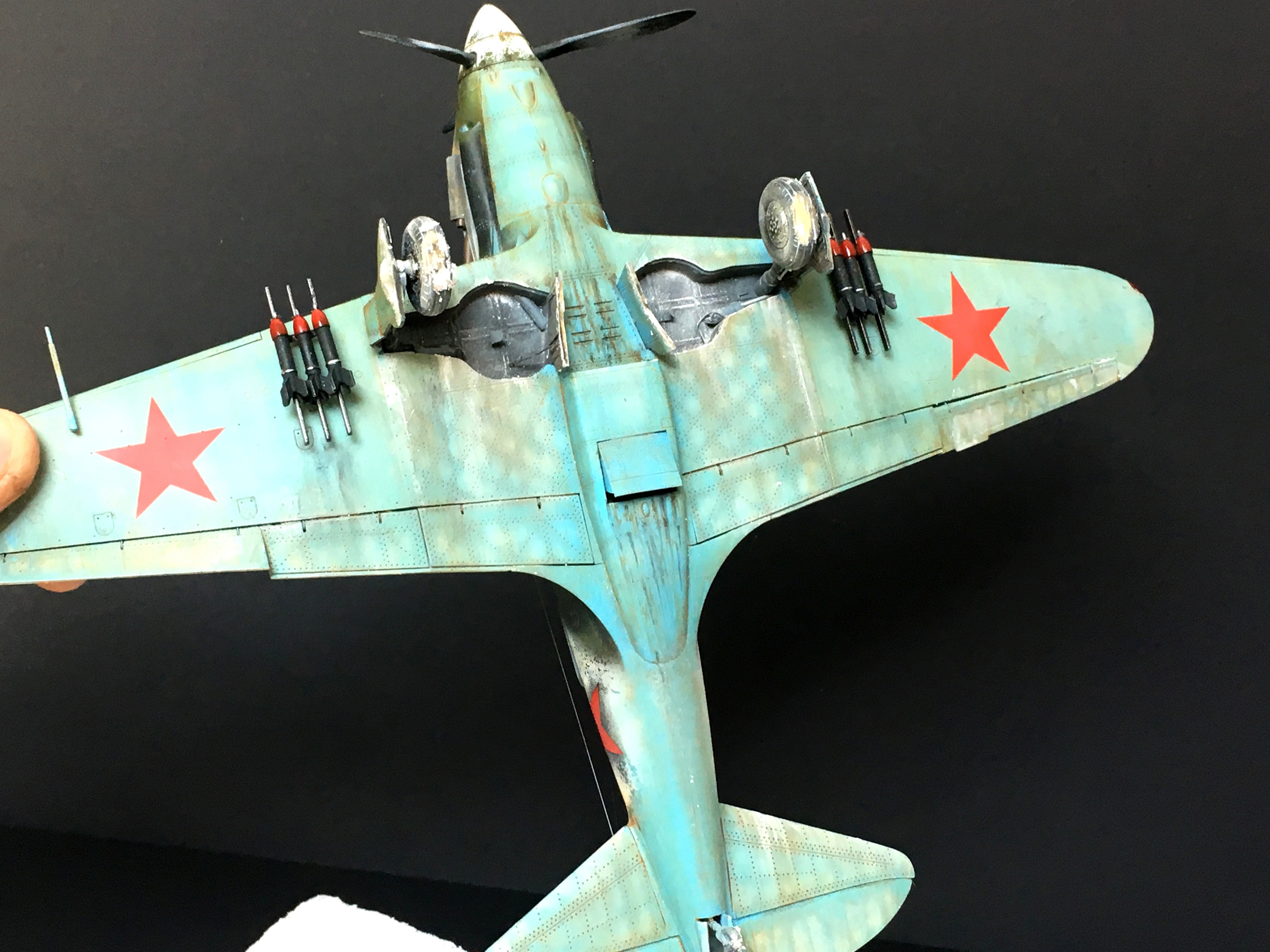 Mig-3 trompette 1/32 scale  Essaie32