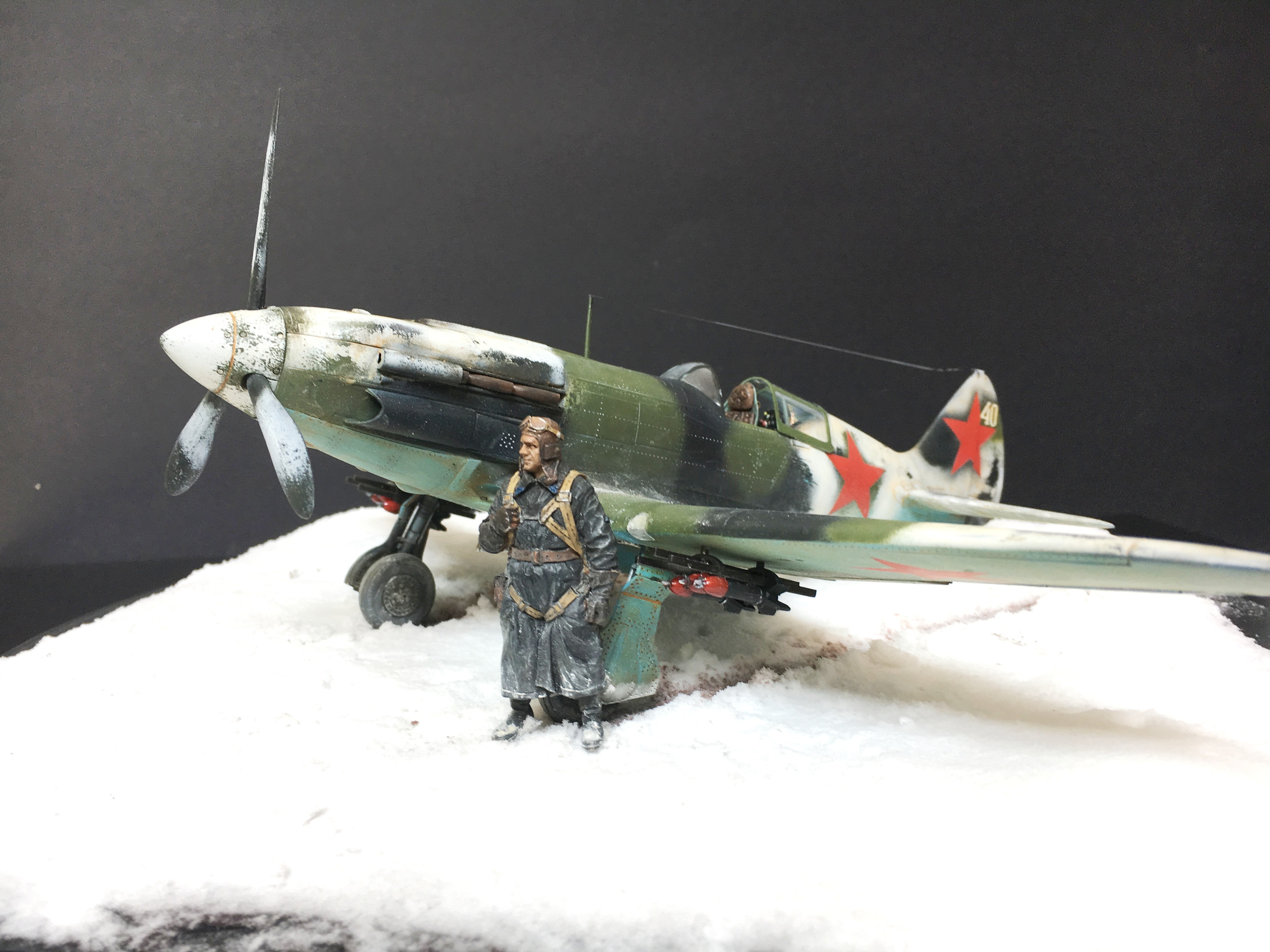 Mig-3 trompette 1/32 scale  Essaie37