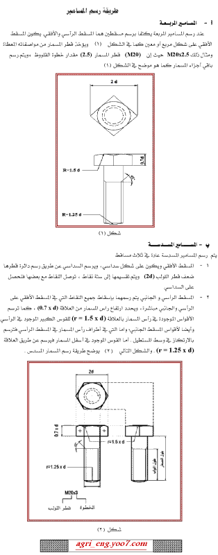 طريقة رسم المسامير المربعة والمسدسة ( رسم ميكانيكى ) Anigif16